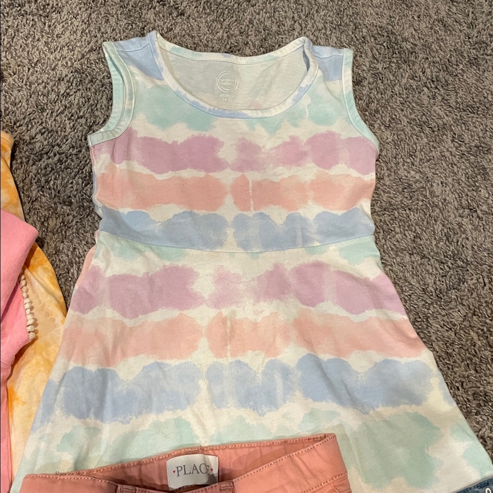 Girls 4T summer bundle dresses and shorts - Picture 3 of 6
